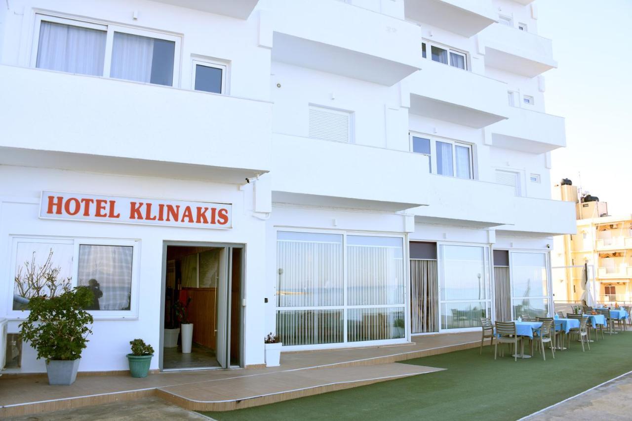 Klinakis Beach Hotel Ханья Экстерьер фото